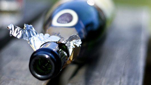 Champagne bottle gets green makeover